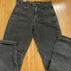 American Eagle black corduroy pants.